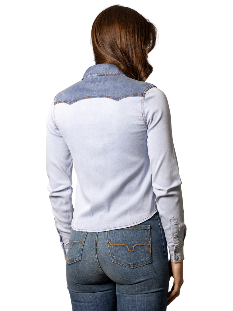 Rayna Accent Denim Shirt - Women