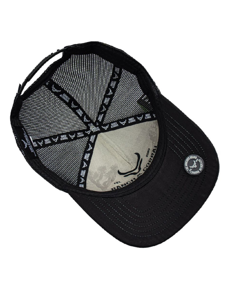 Casquette Logo rayé