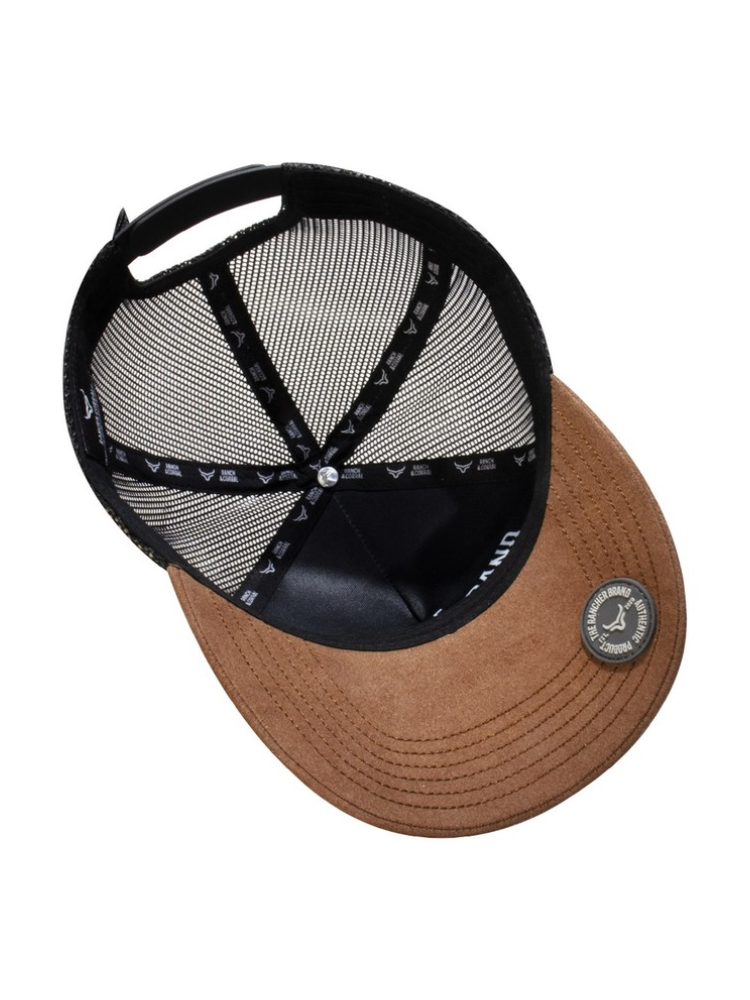 Brown Cap 3D Patch - Adult