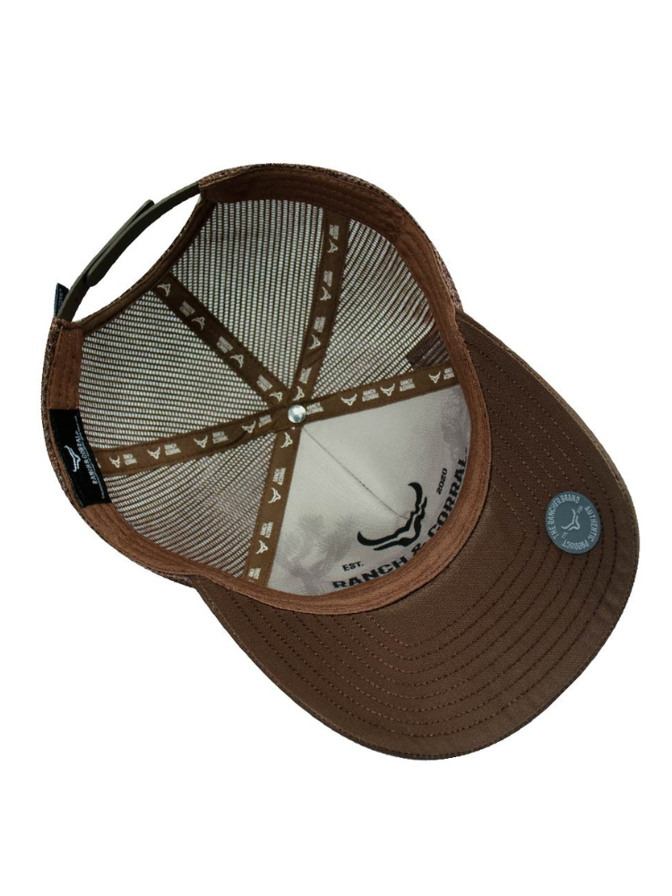 Casquette Brune Patch Aztec - Adulte