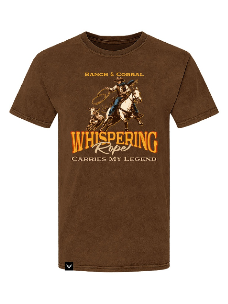 T-Shirt Whispering Rope - Homme