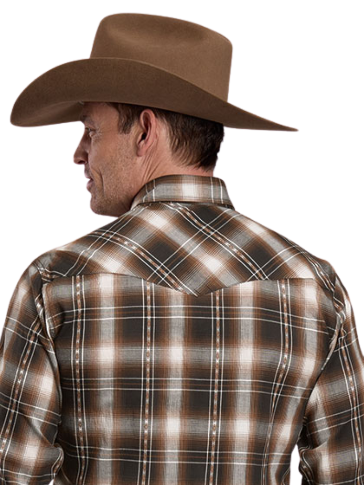 Chemise western Triple Diamond Plaid - Homme