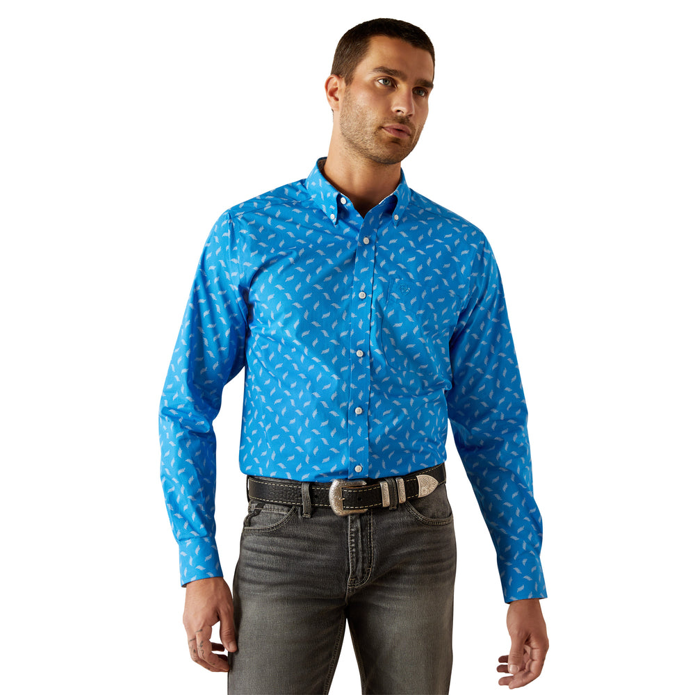 Wrinkle Free Blaze Shirt - Men's