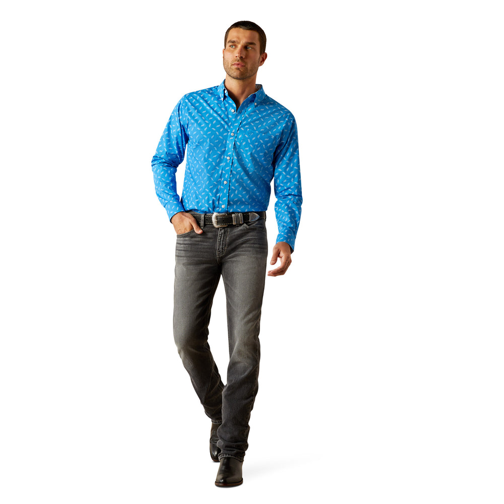 Wrinkle Free Blaze Shirt - Men's