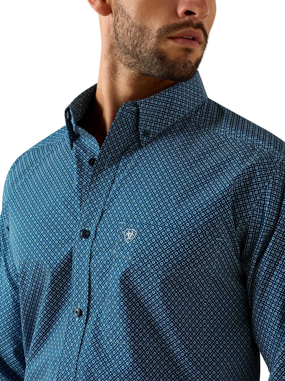 Chemise Western Jordi Fitted Poseidon - Homme