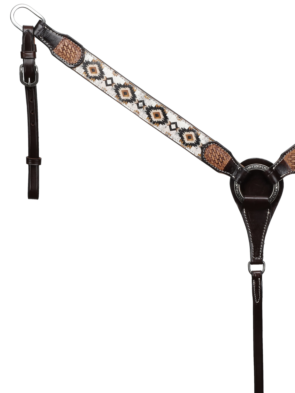 Ensemble bride à oreille et bricole western Aztec Sunstone