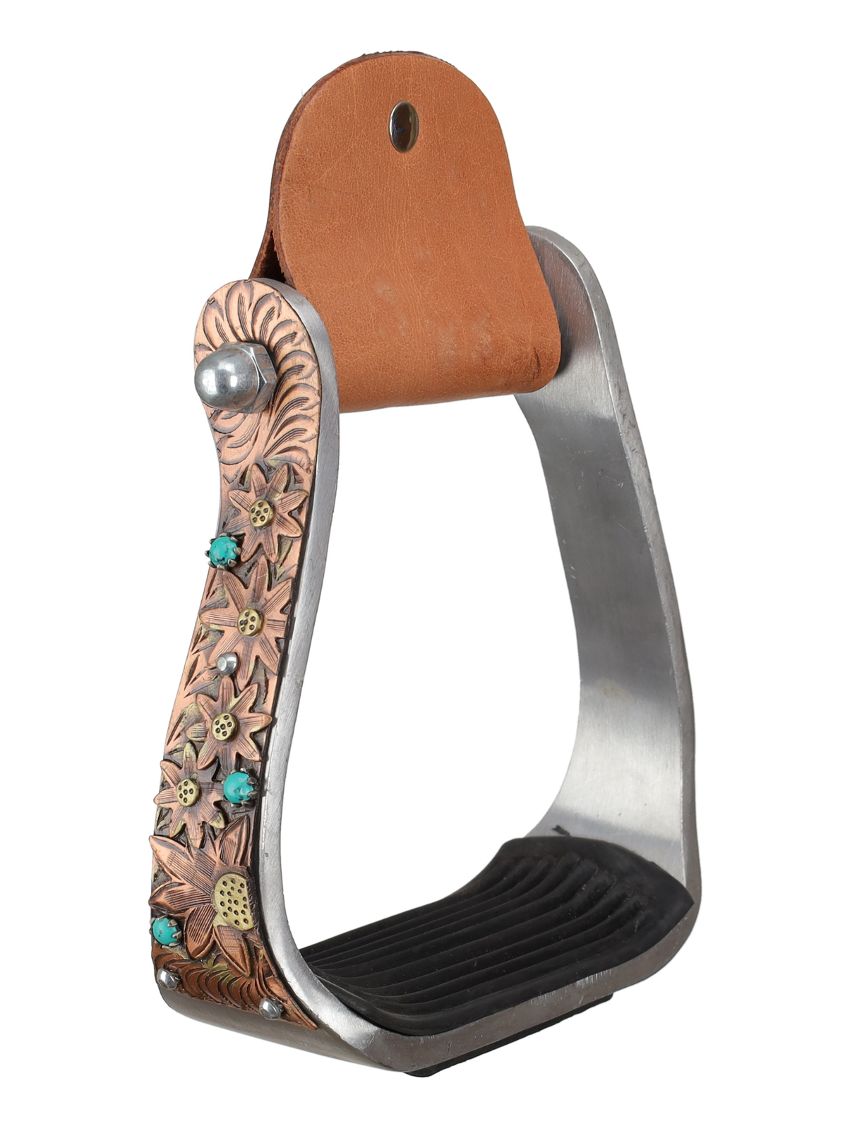 Étriers Western Canyon Bloom en aluminium