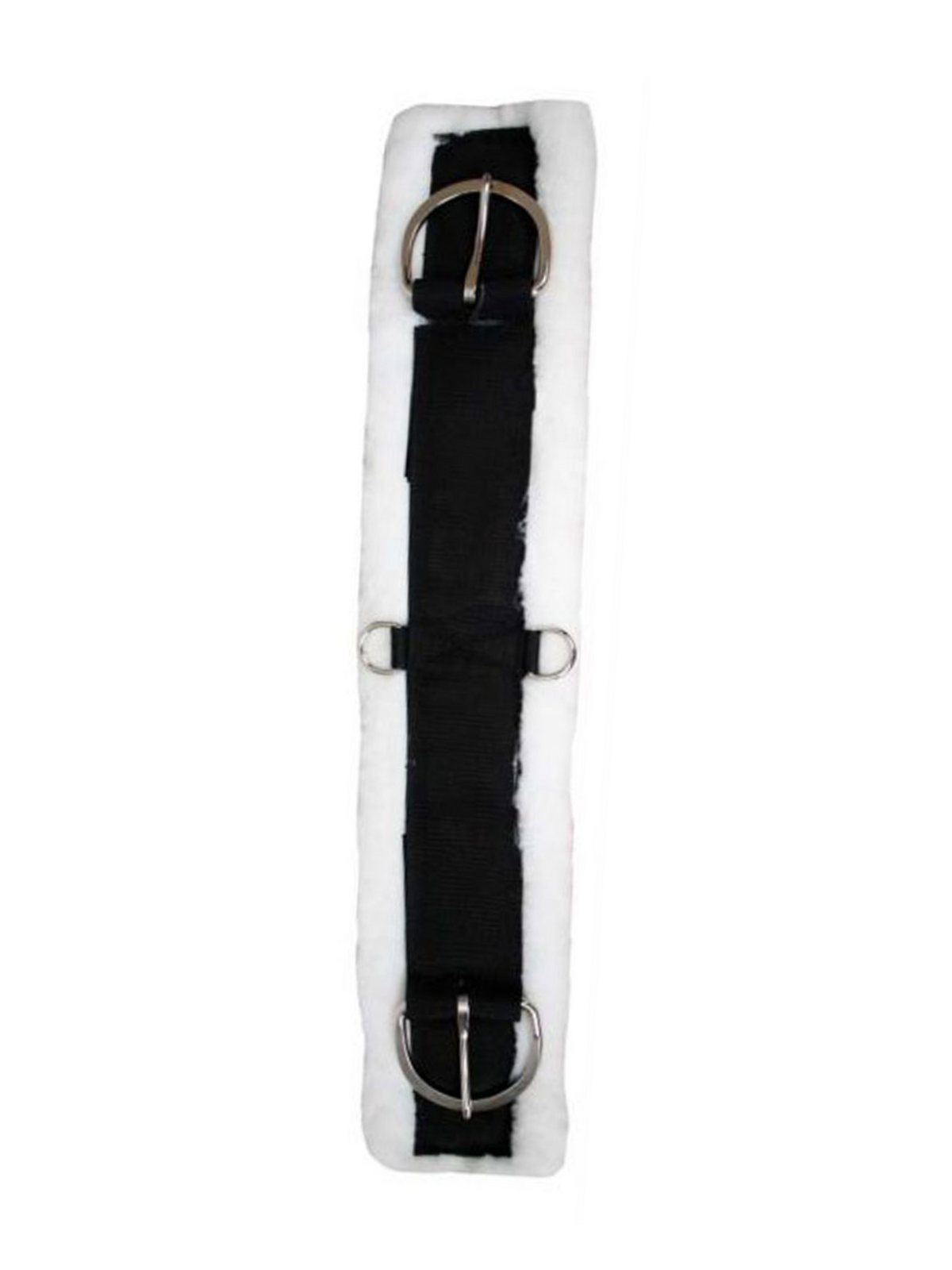 Sangle western avec doublure en molleton noir