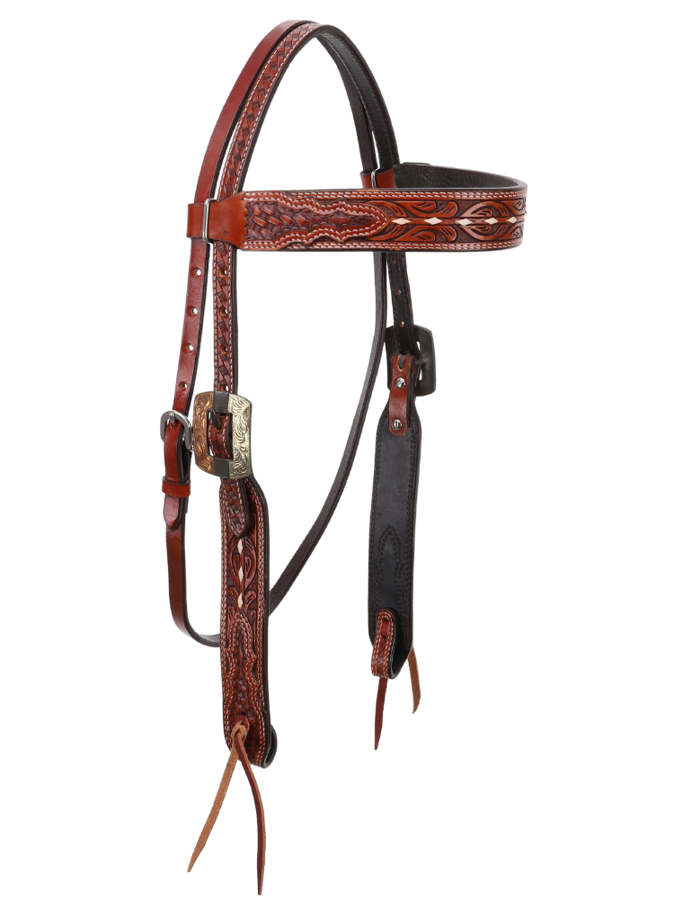 Bride western à frontal Saddle Stitch