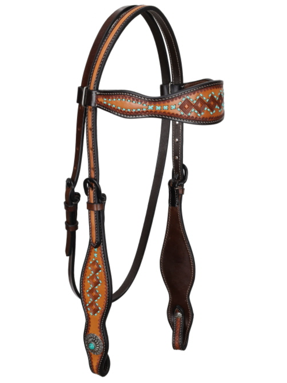 Bride western à frontal Sierra Diamond