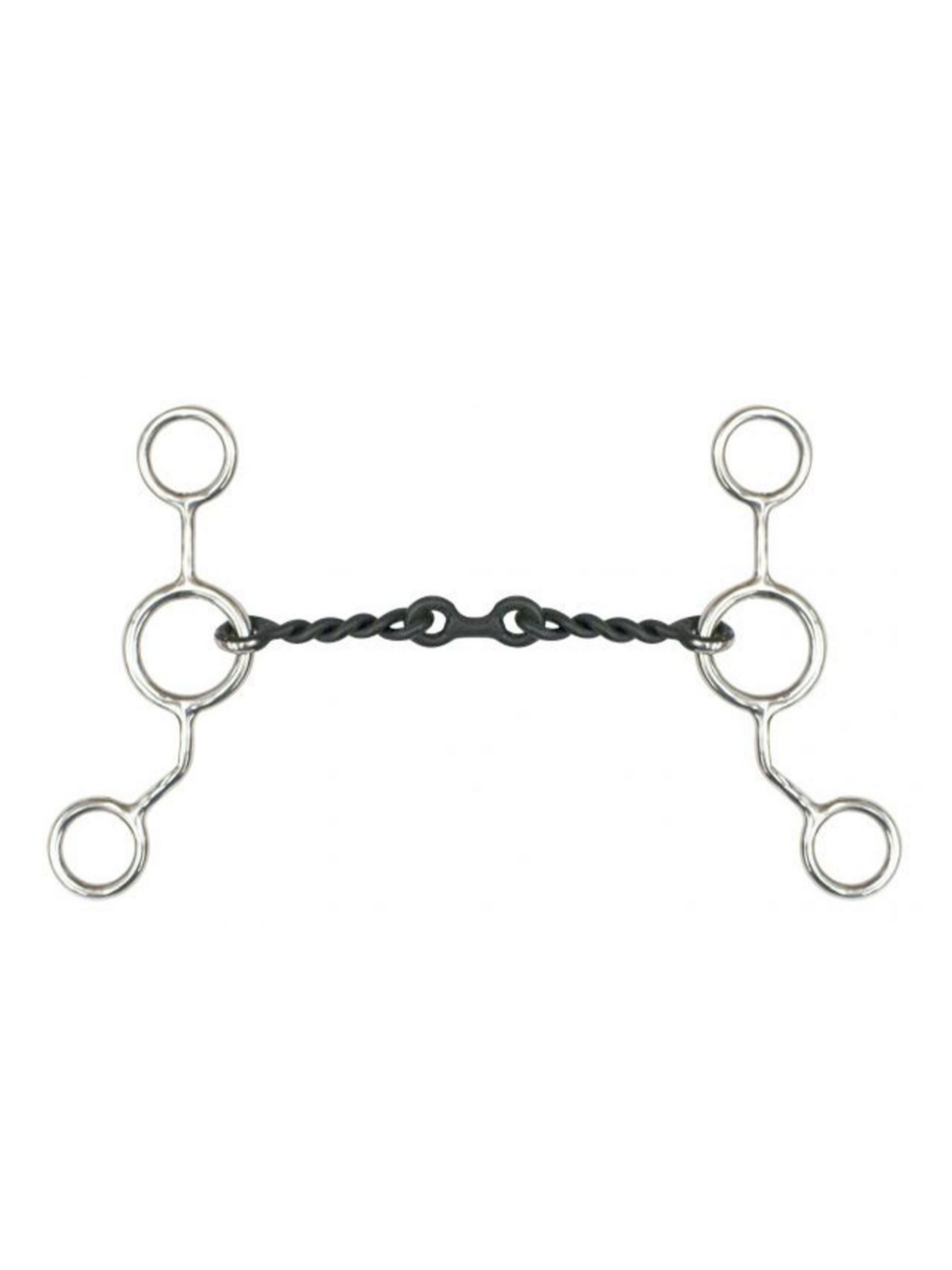Mors Western JR Cowhorse Snaffle twisted & dog bone