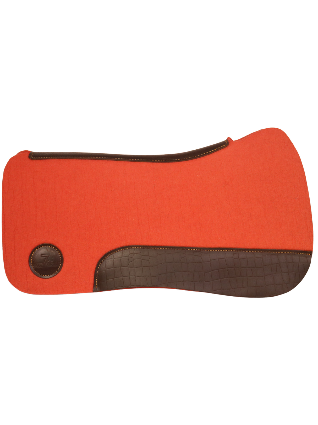 Tapis Western Rouge/Orange Aligator