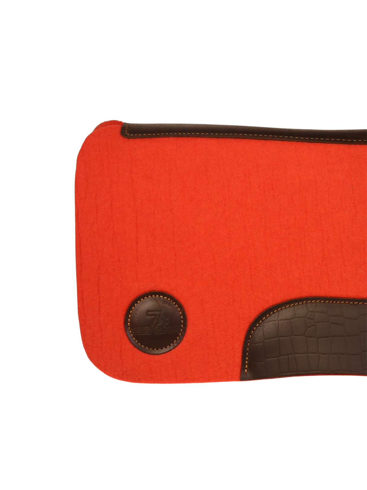 Tapis Western Rouge/Orange Aligator