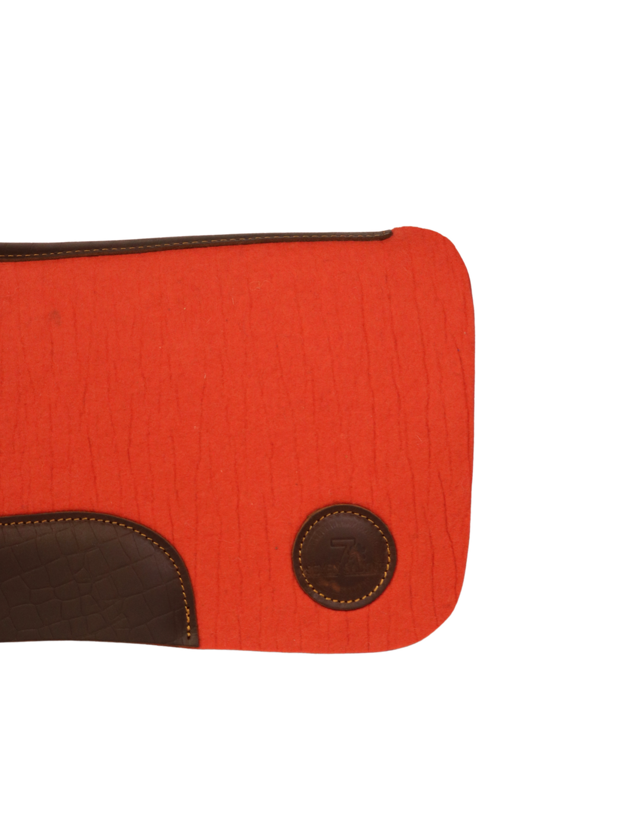 Tapis Western Rouge/Orange Aligator