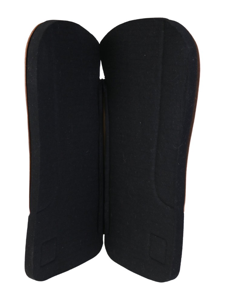 Tapis Western Noir Alligator brun NOUVEAU LOGO