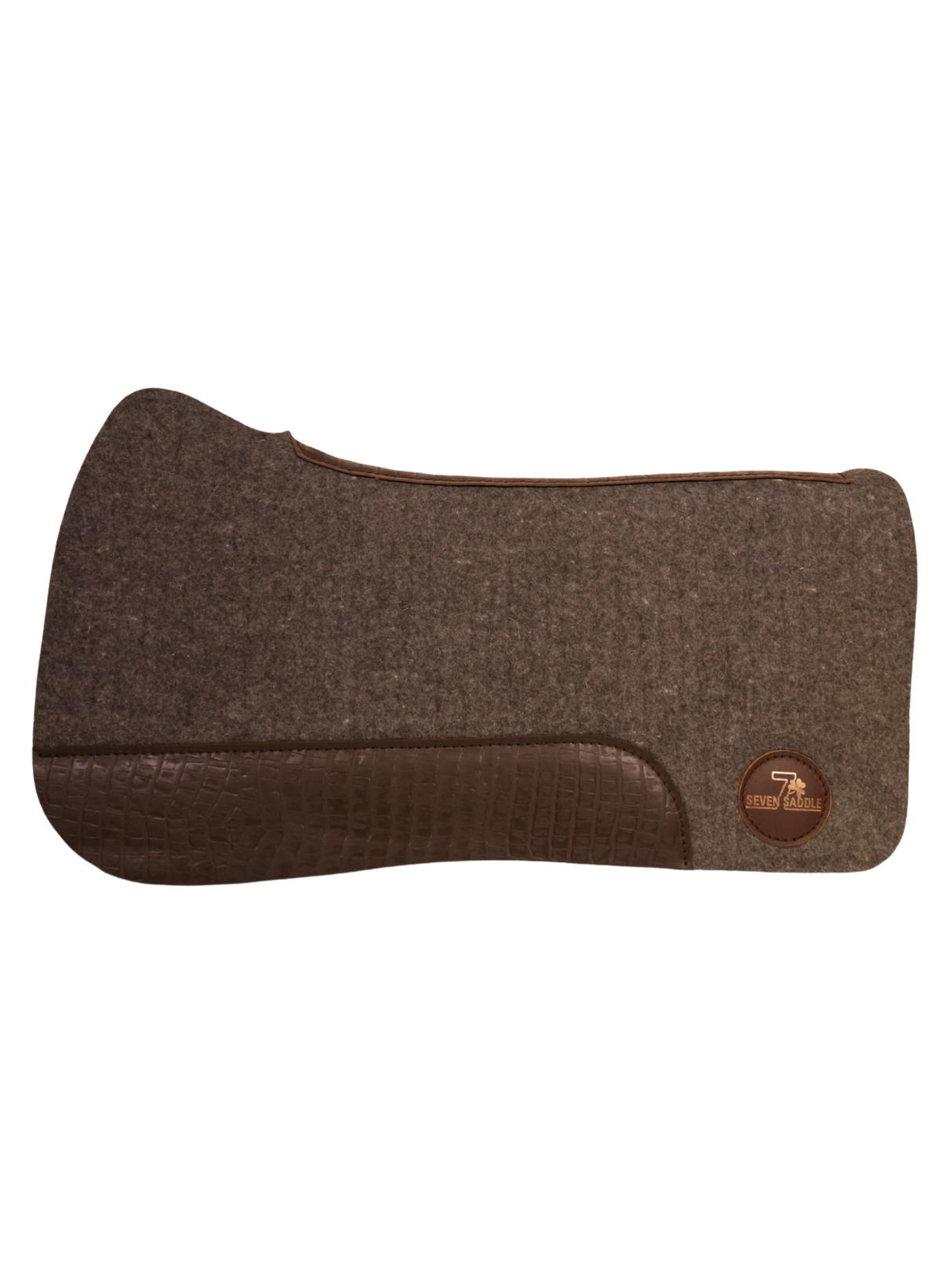 Tapis Western Gris Alligator Brun Rose Gold