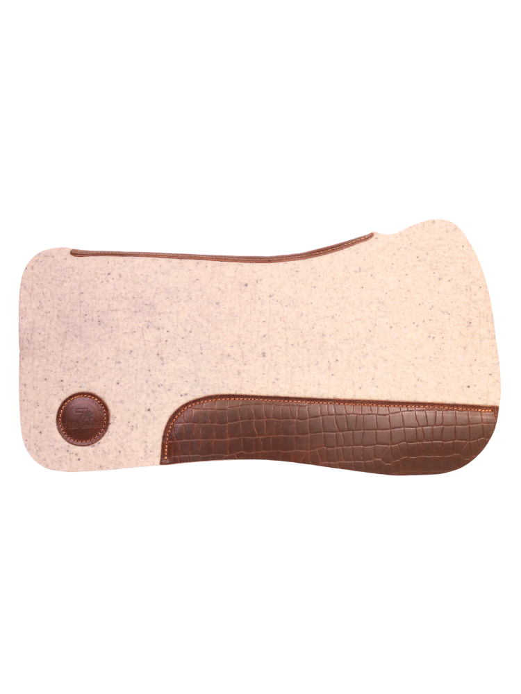 Tapis Western Beige/Gris Alligator Brun