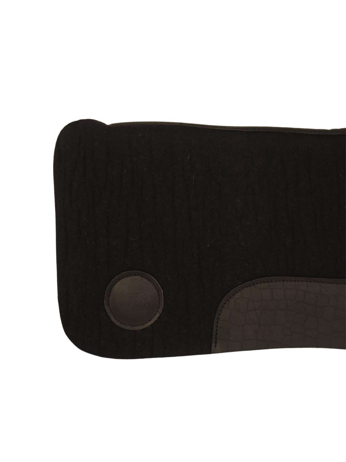 Tapis Western All black / Aligator