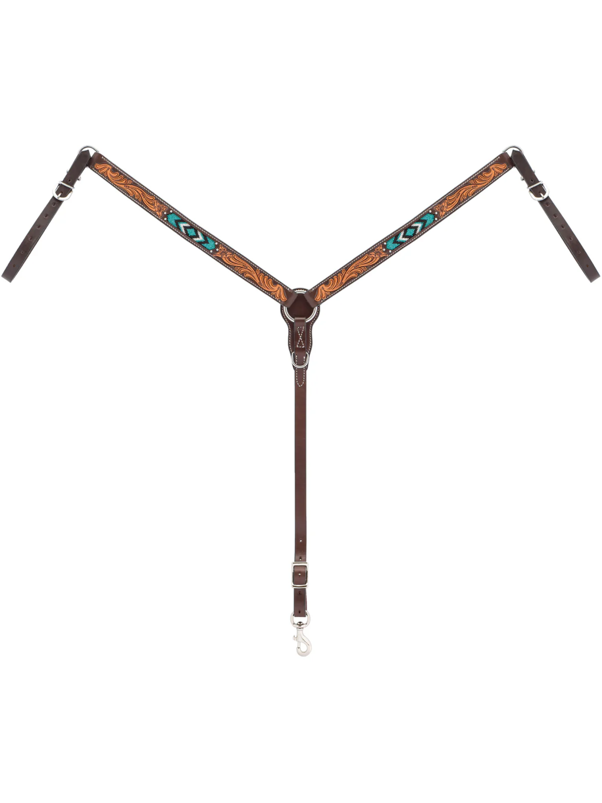 Bricole Western Turquoise Beaded