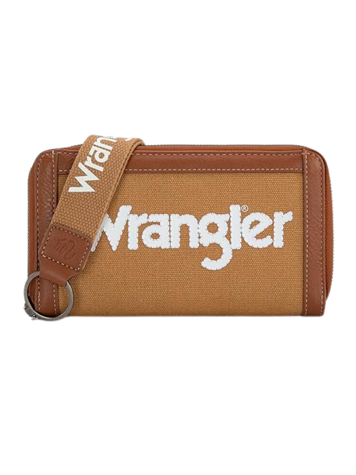 Porte-Monnaie Leather Trim Canvas