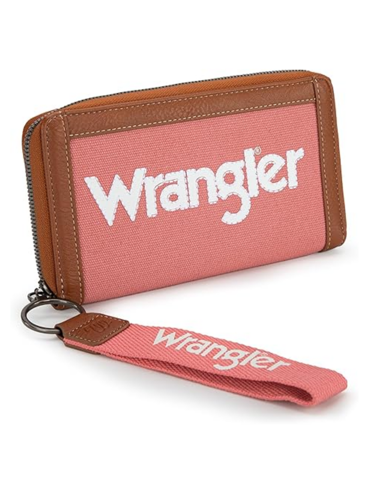 Porte-Monnaie Leather Trim Canvas