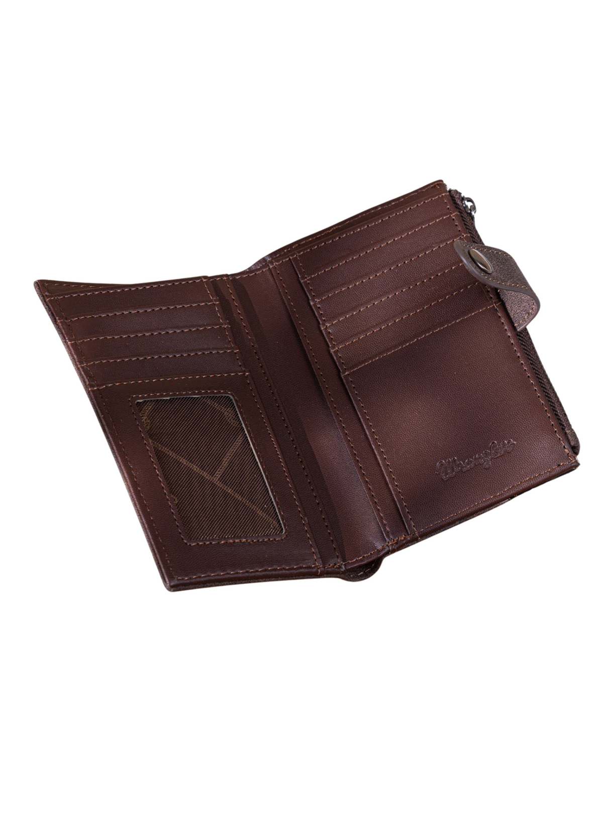 Portefeuille Floral Tooled Bi-Fold