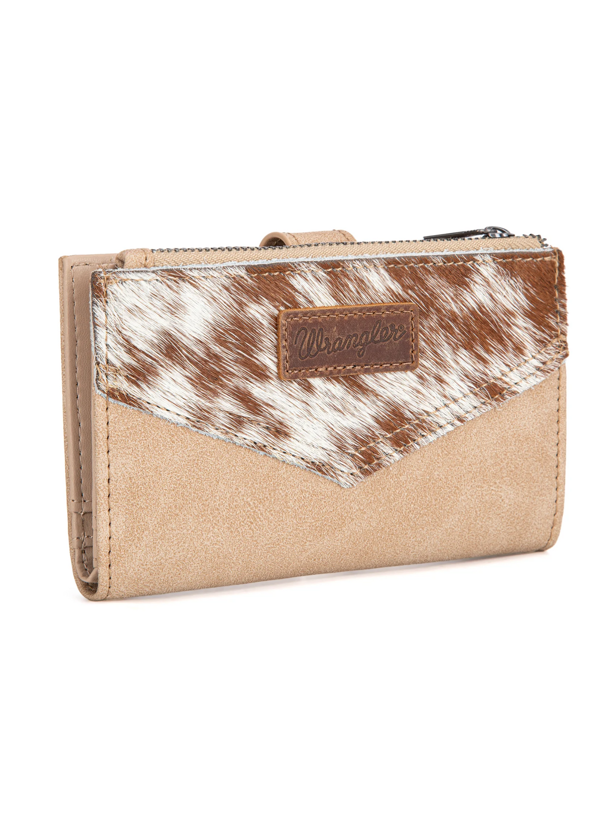 Hair-On Cowhide Bi-Fold Wallet