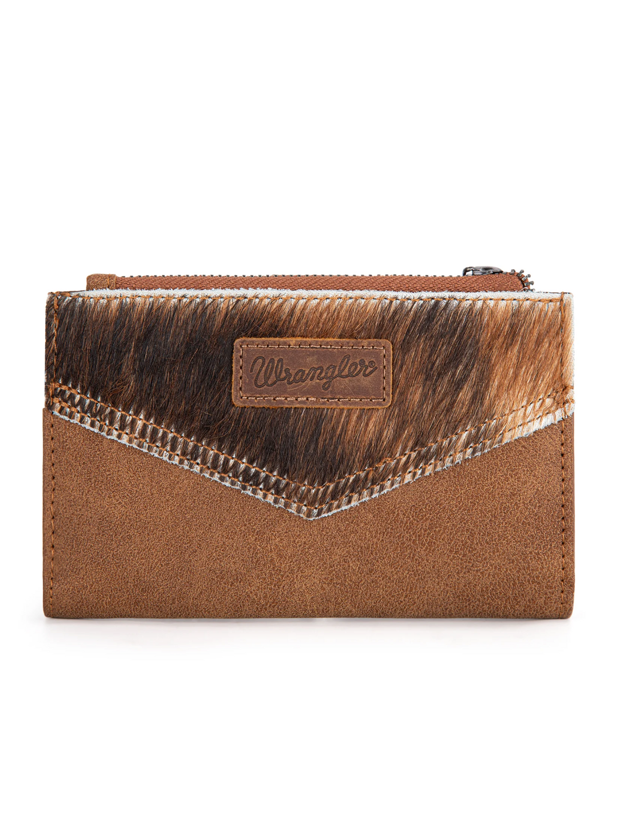 Hair-On Cowhide Bi-Fold Wallet