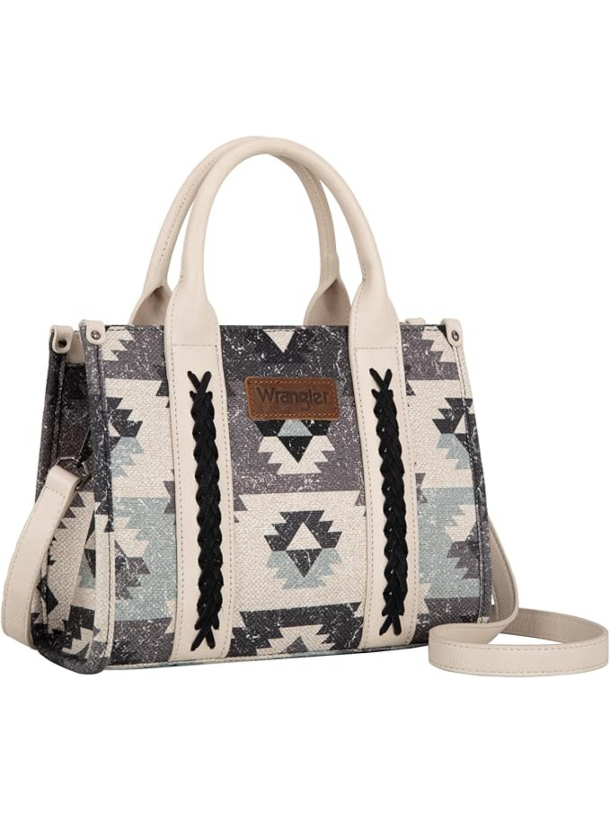 Sac à main Tote/Crossbody Southwestern double face