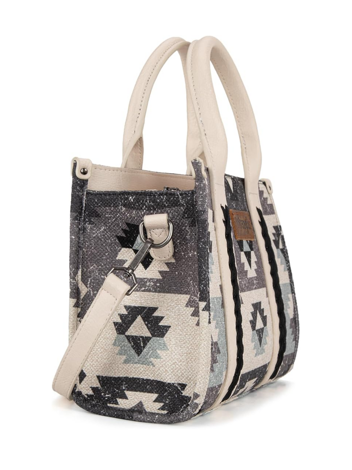 Sac à main Tote/Crossbody Southwestern double face