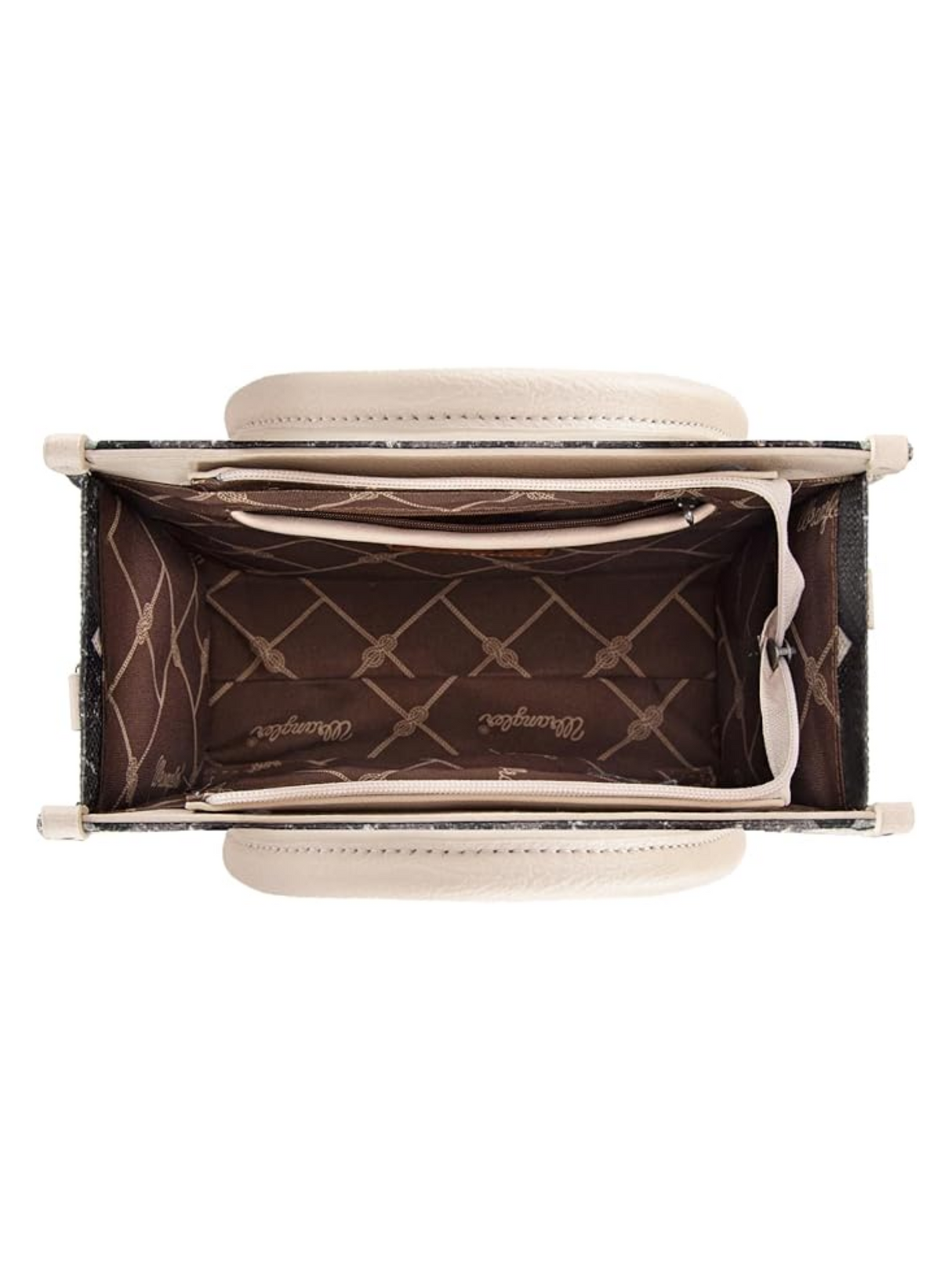 Sac à main Tote/Crossbody Southwestern double face