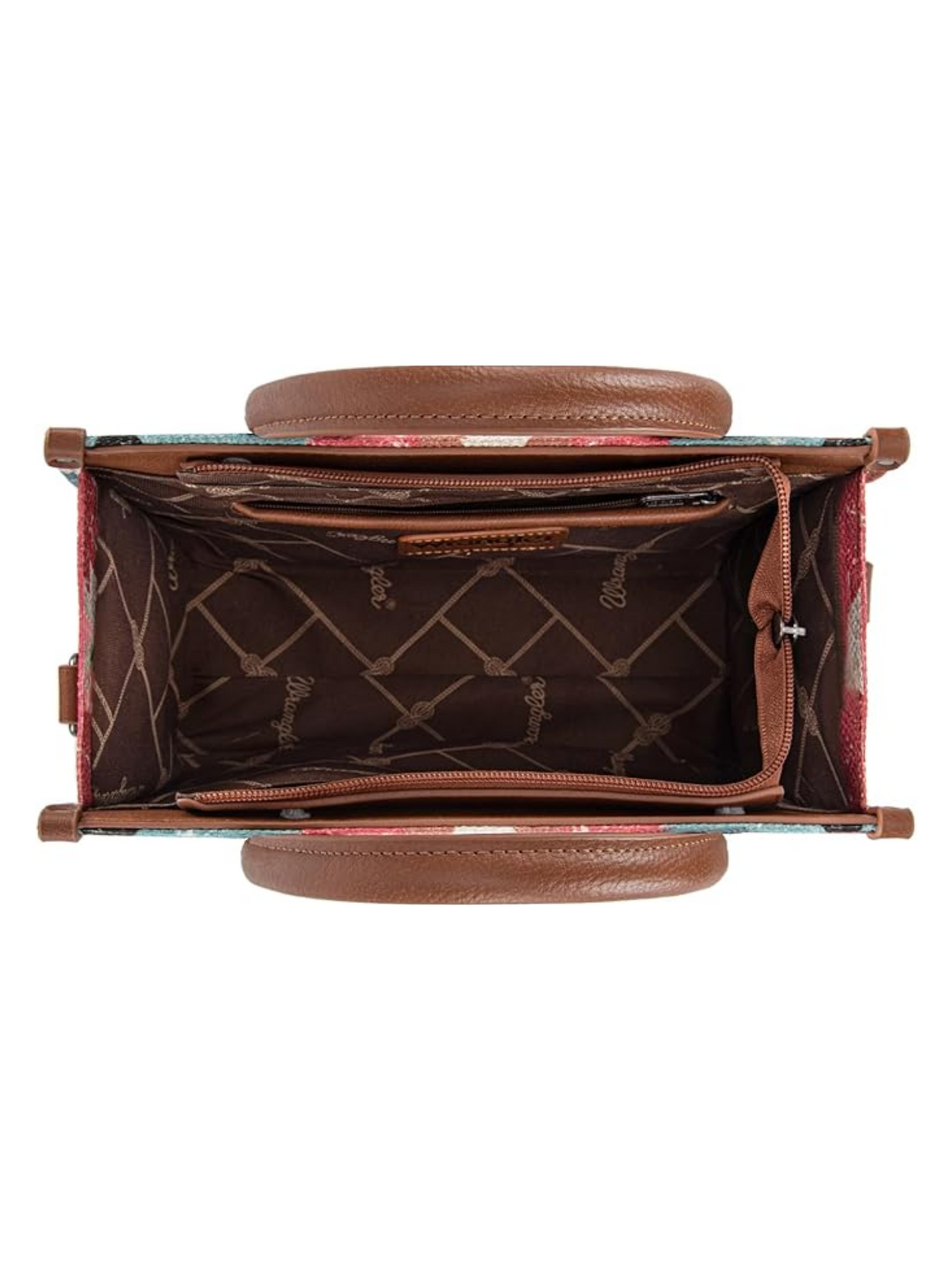 Sac à main Tote/Crossbody Southwestern double face