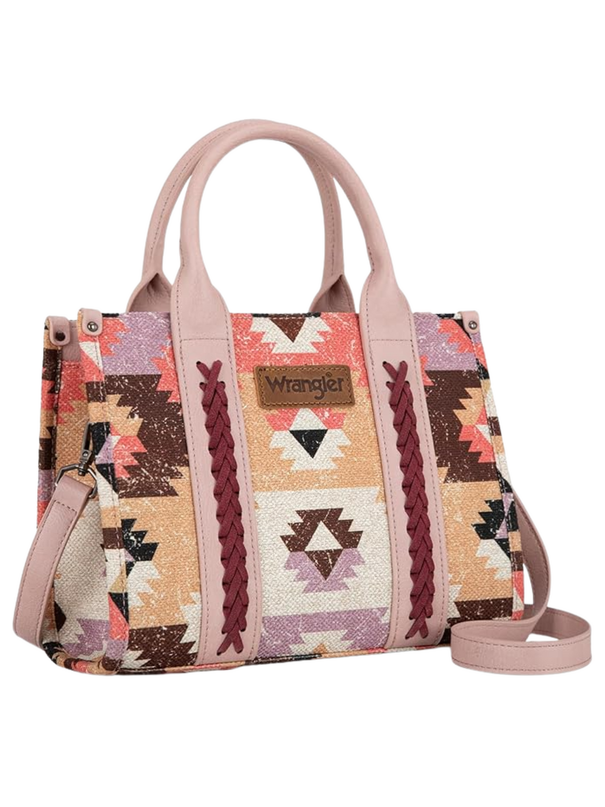 Sac à main Tote/Crossbody Southwestern double face