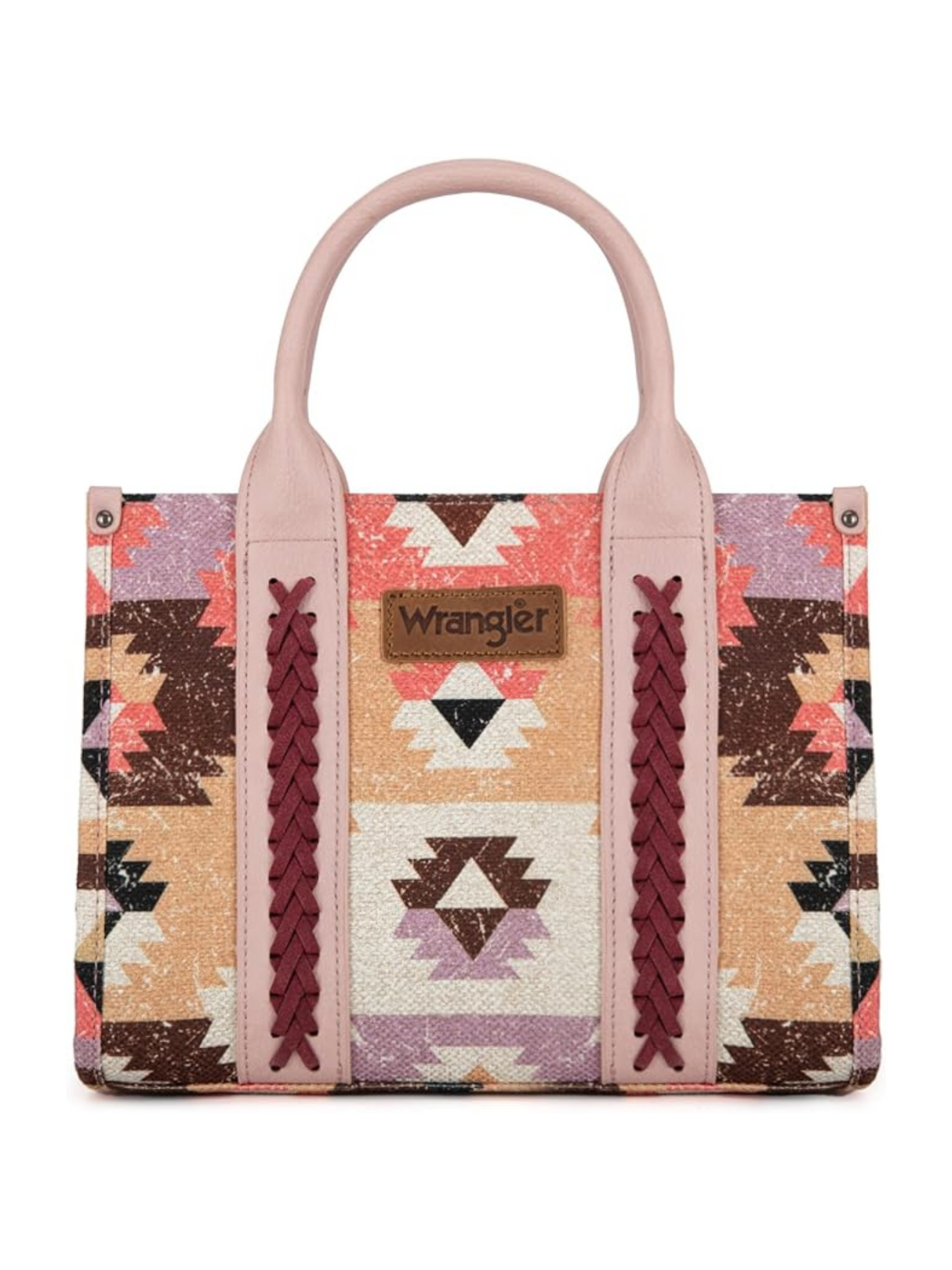 Sac à main Tote/Crossbody Southwestern double face