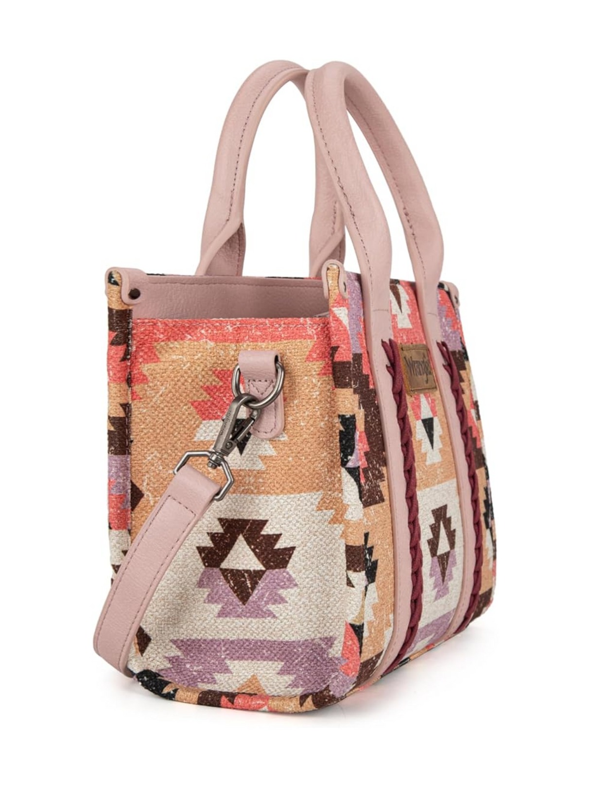 Sac à main Tote/Crossbody Southwestern double face