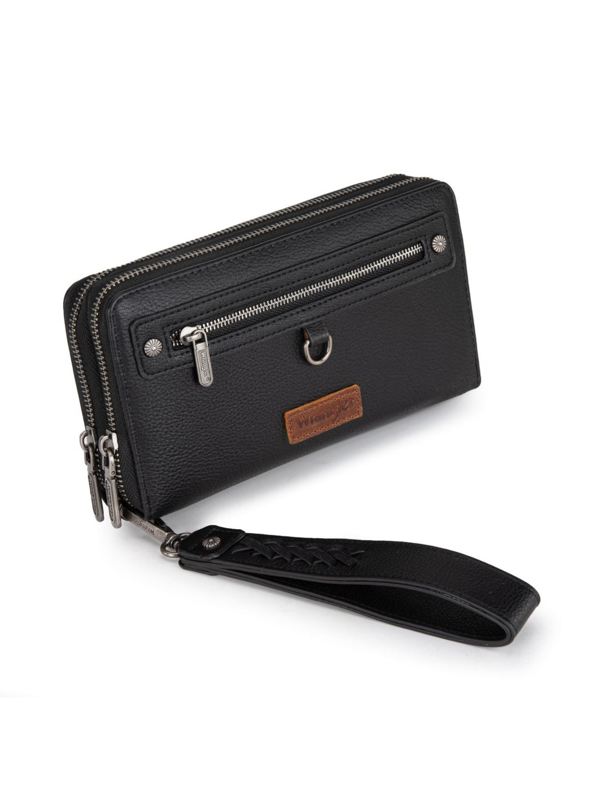 Portefeuille à double compartiment zippé - Protection RFID