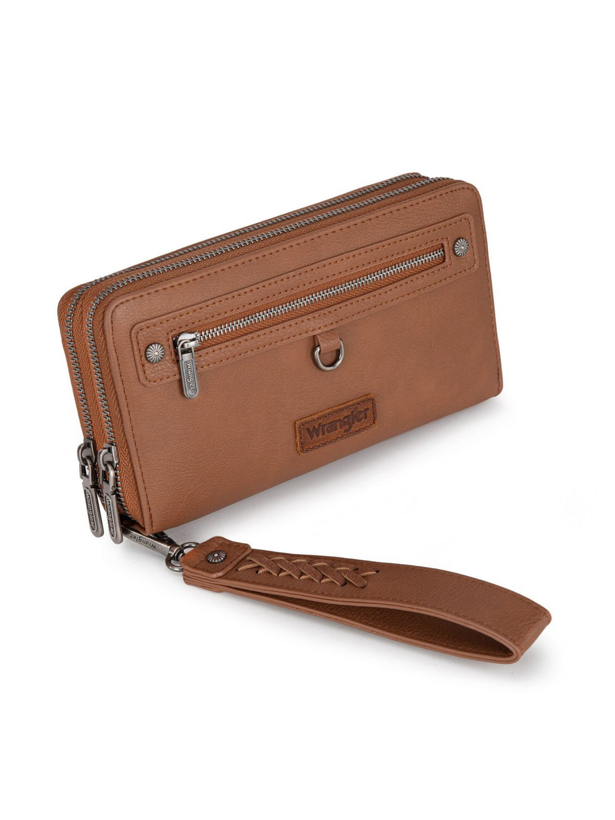 Portefeuille à double compartiment zippé - Protection RFID