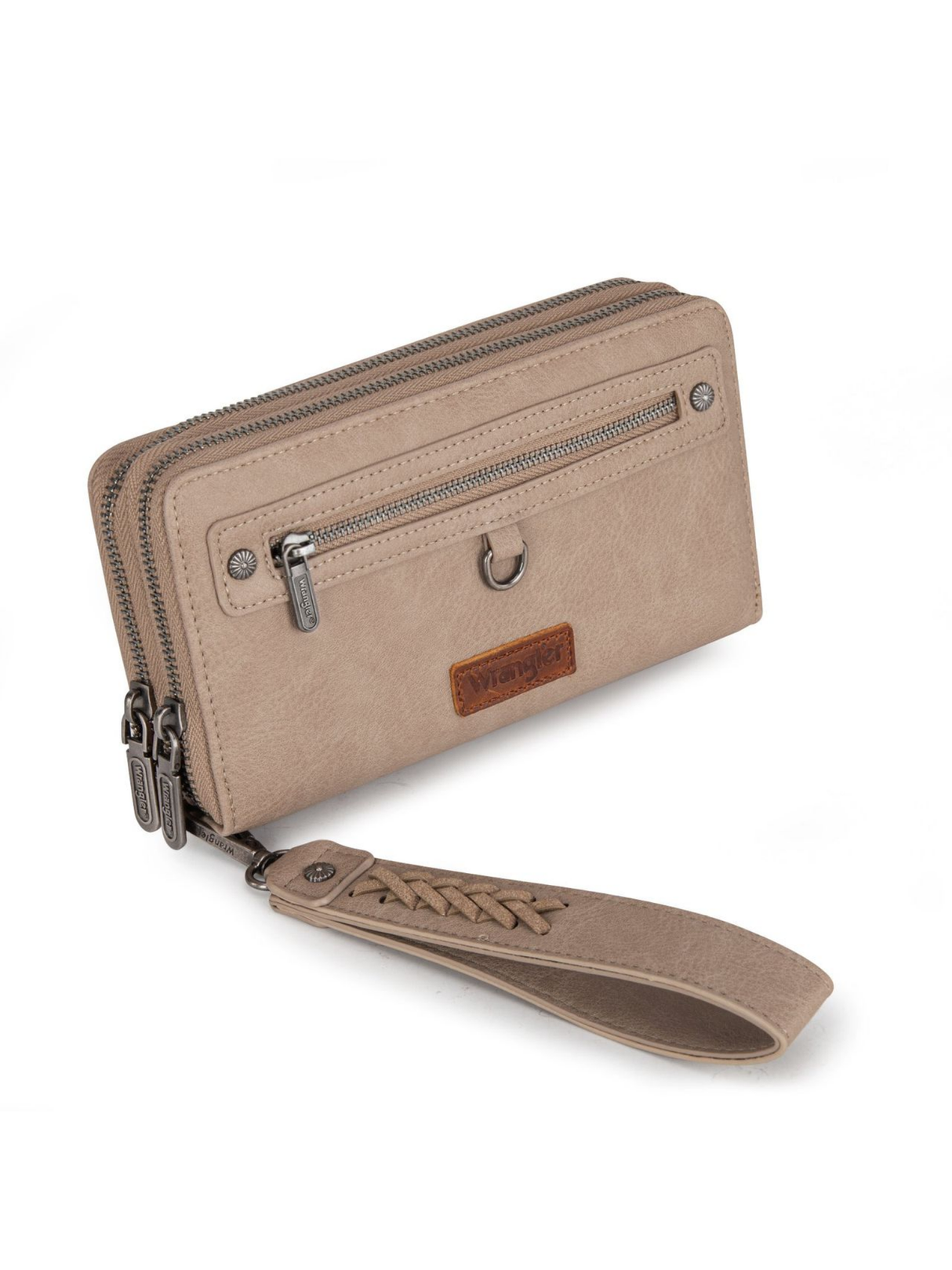 Portefeuille à double compartiment zippé - Protection RFID