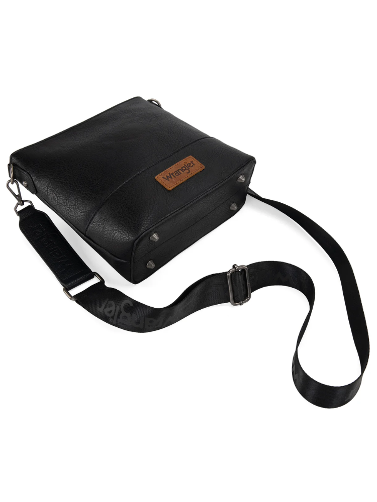 Sac à main Western noir à bandoulière
