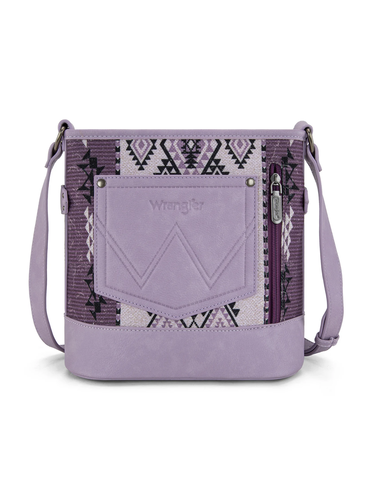 Aztec Distressed Print Dual Shoulder Bag