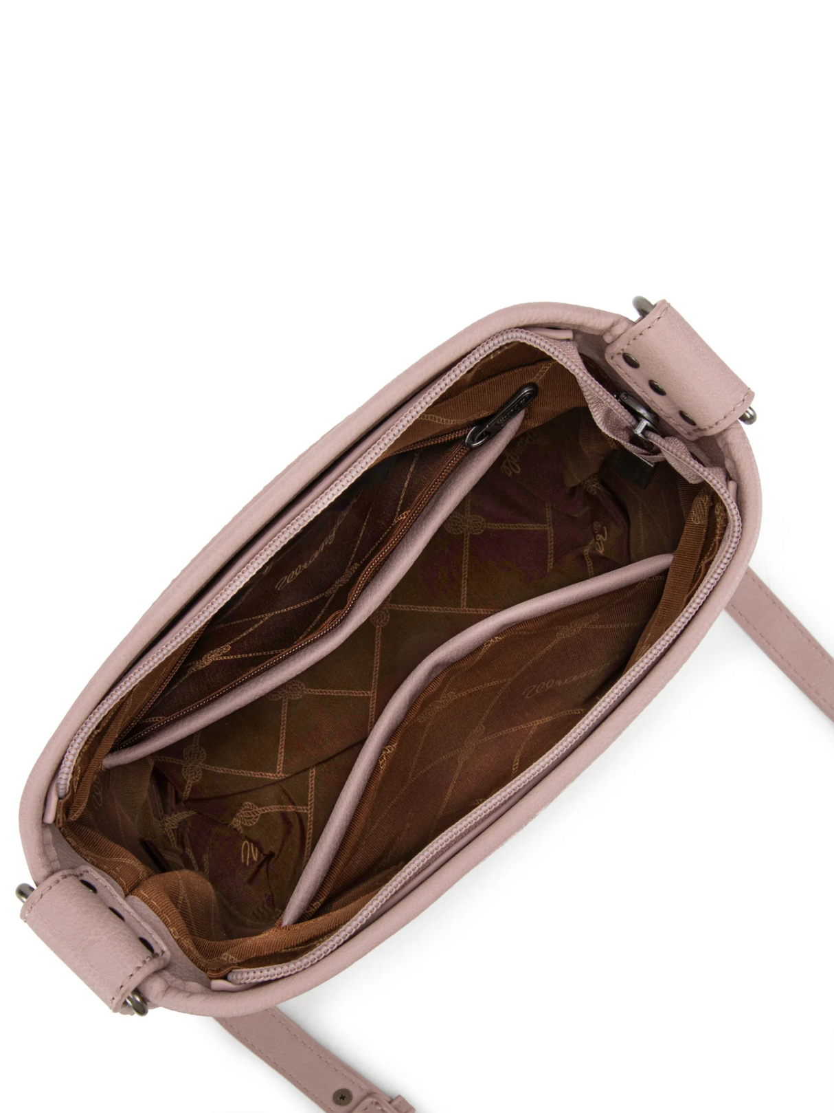 Aztec Distressed Print Dual Shoulder Bag