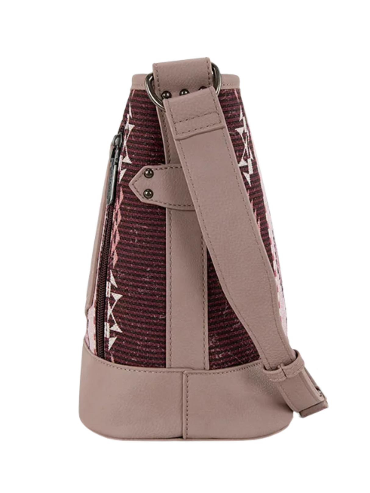 Aztec Distressed Print Dual Shoulder Bag