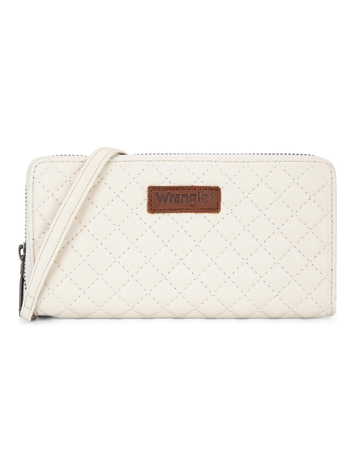 Portefeuille matelassé RFID avec dragonne amovible