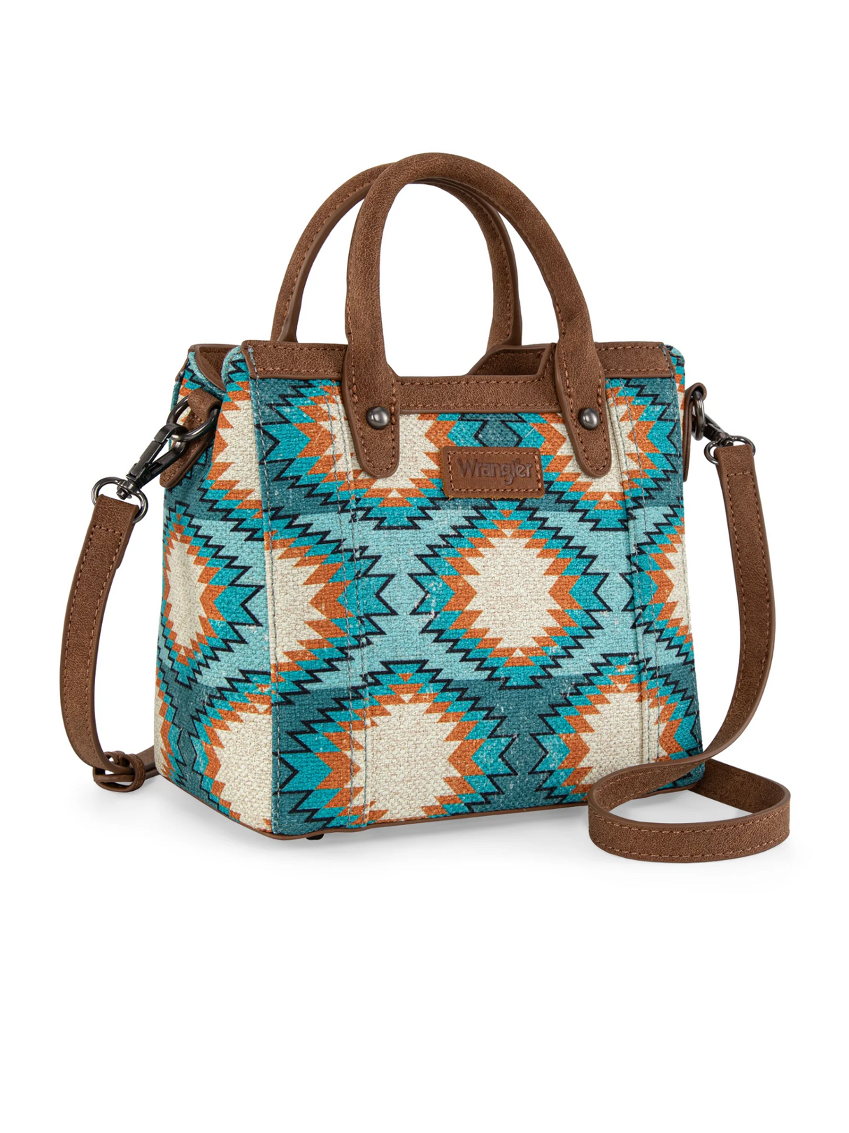 Aztec Distressed Dual Mini Handbag