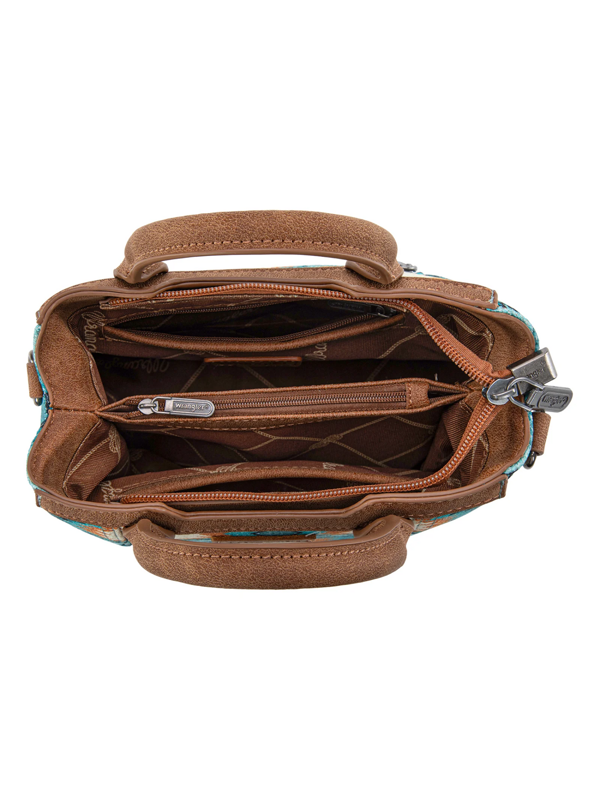 Aztec Distressed Dual Mini Handbag