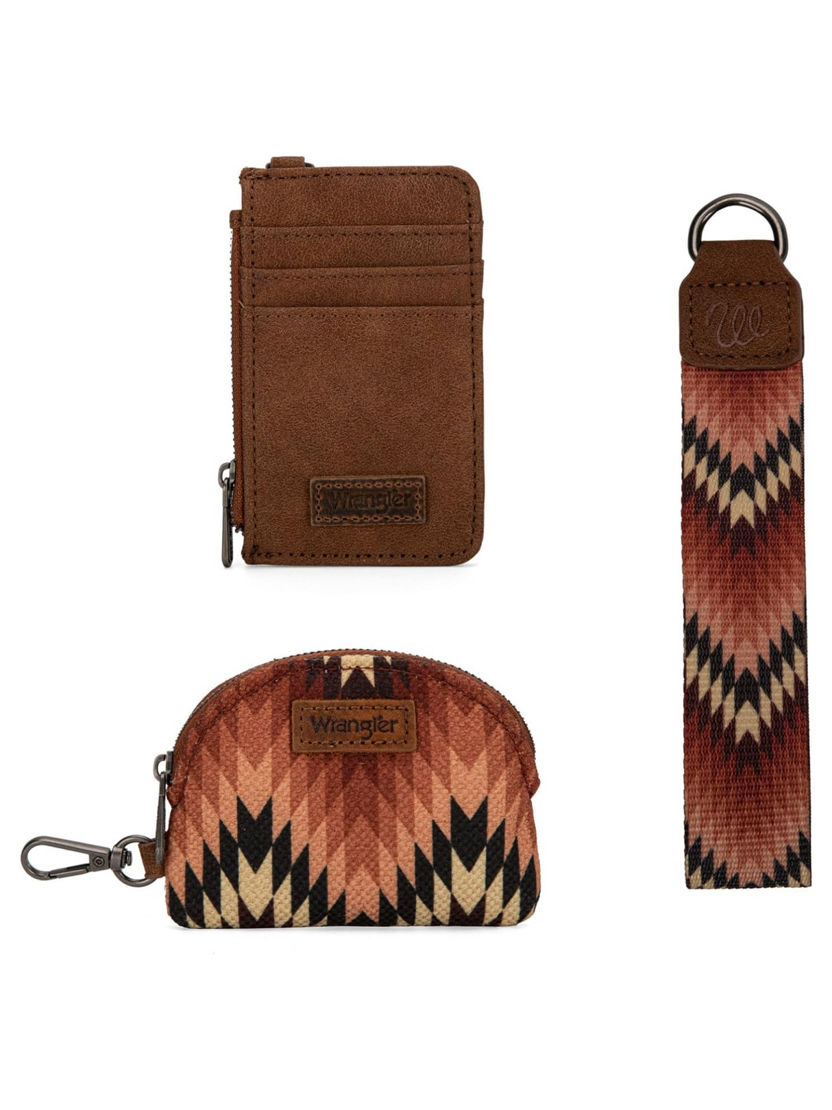 Mini Ensemble Pochette Triple Imprimé Dual Print