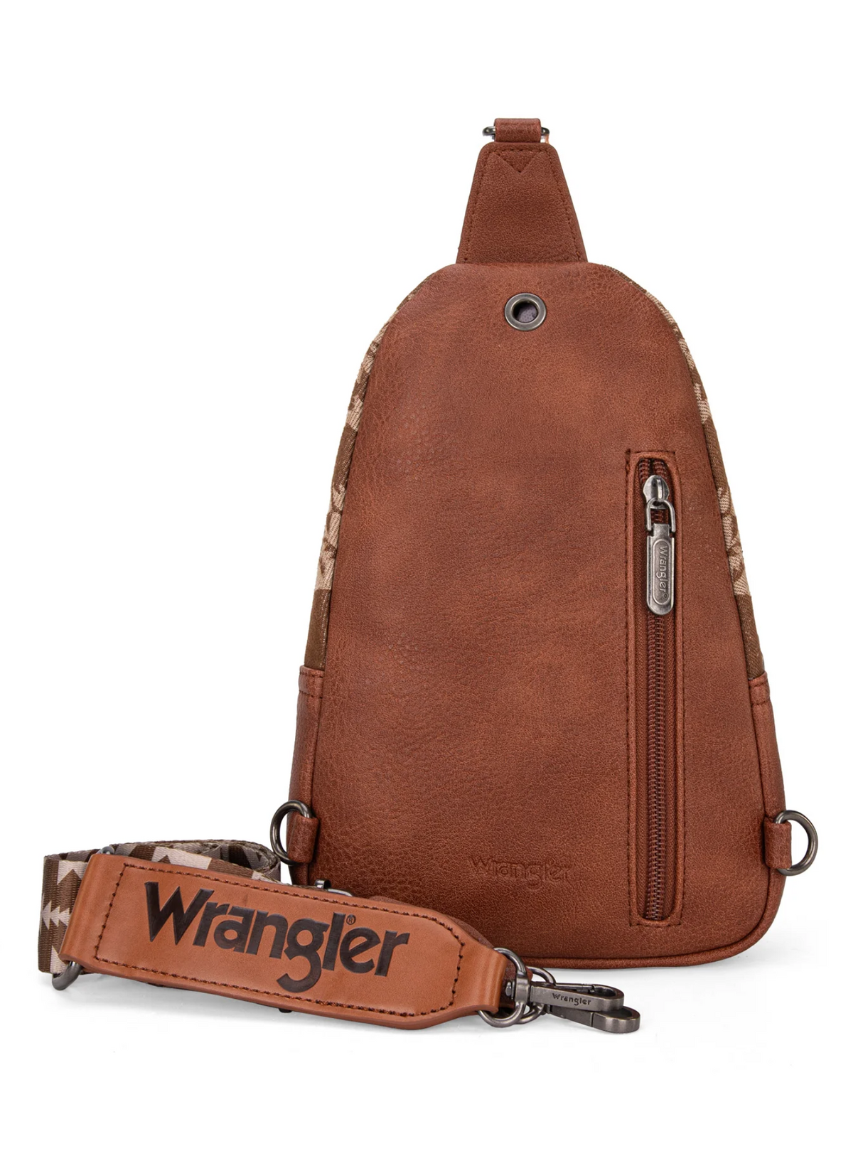 Sac bandoulière à imprimé southwestern Canvas