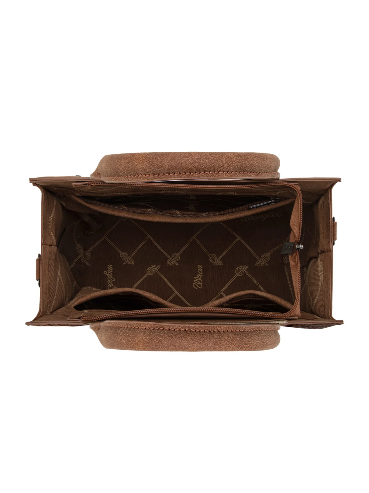 Aztec Floral Engraved Handbag