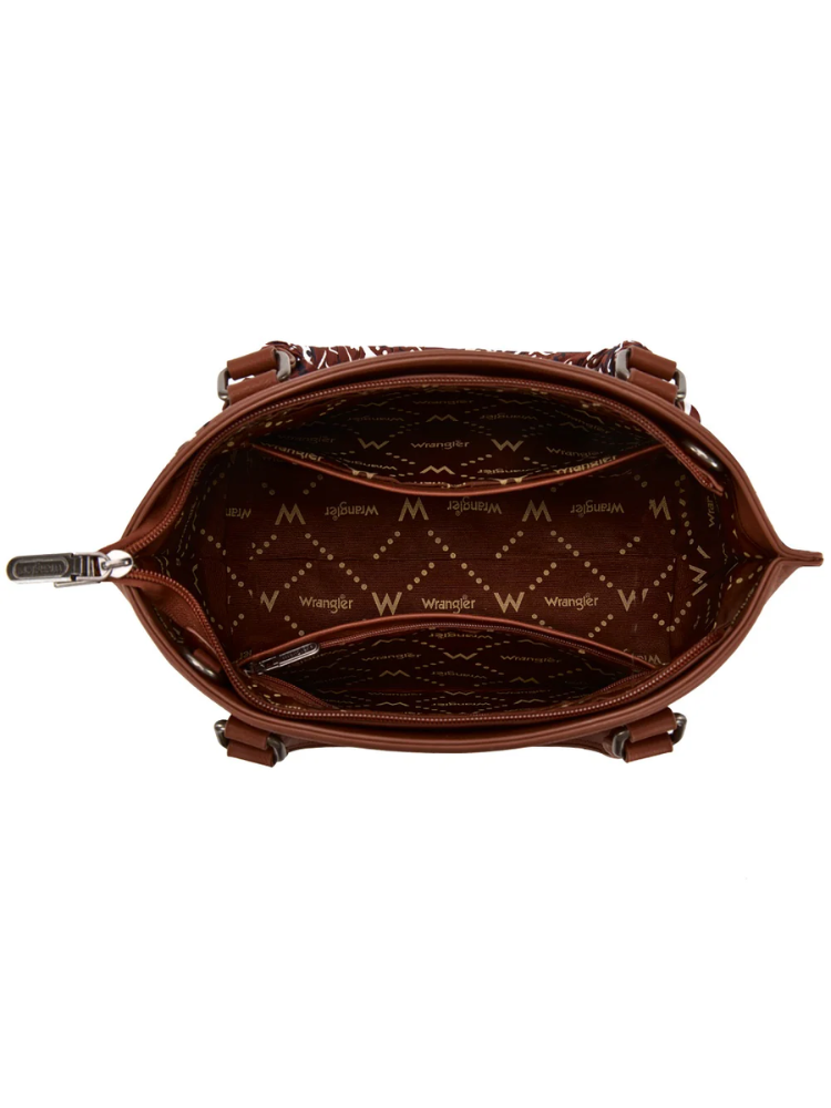Braided Paisley Bandana Handbag