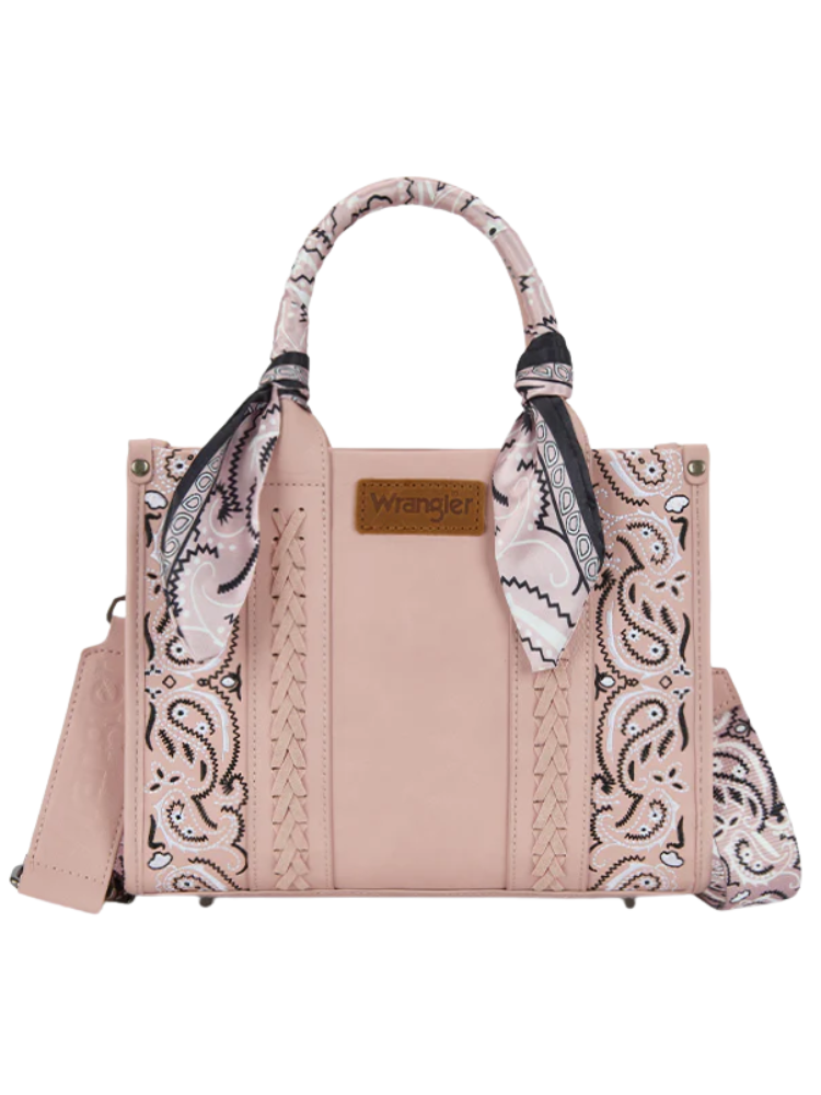 Braided Paisley Bandana Handbag